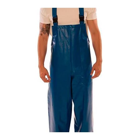 Tingley Blue Eclipse Overall, Blue, PVC On Nomex, 2XL O44041.2X